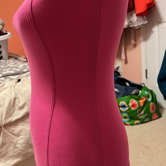 Hot Pink Corset Lined Dress 💕 - Picture 6 of 6